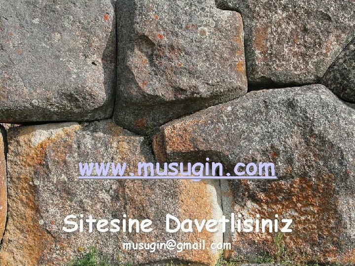 www. musugin. com Sitesine Davetlisiniz musugin@gmail. com 