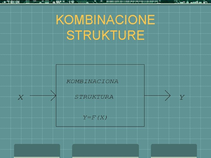 KOMBINACIONE STRUKTURE 