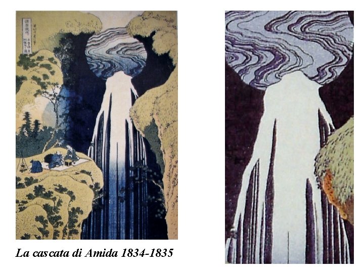 La cascata di Amida 1834 -1835 