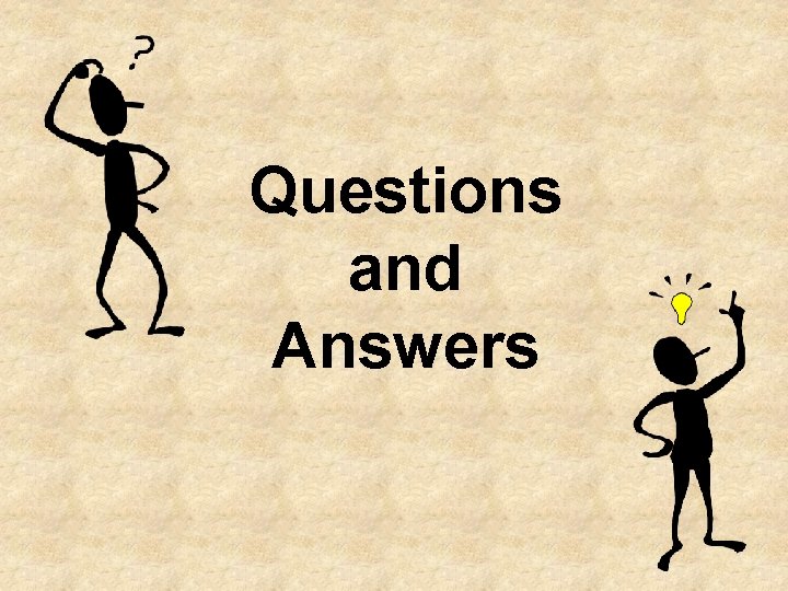 Questions and Answers 