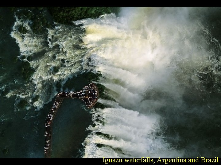 Iguazu waterfalls, Argentina and Brazil 