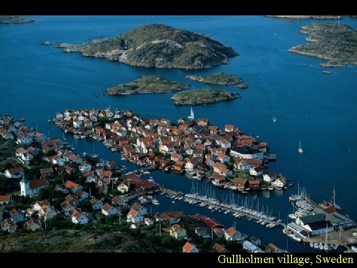 Gullholmen village, Sweden 