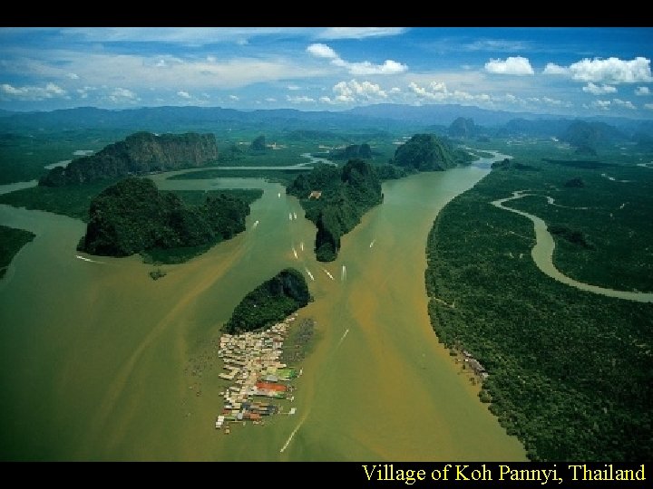 Village of Koh Pannyi, Thailand 