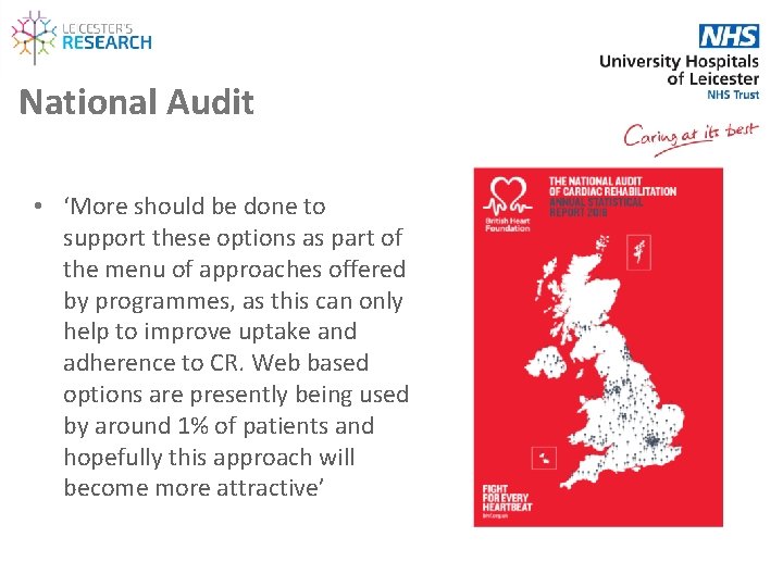 National Audit • ‘More should be done to support these options as part of