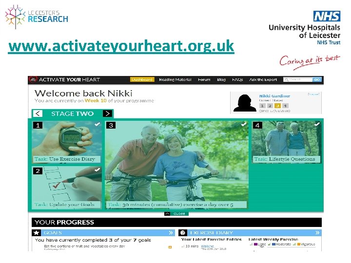 www. activateyourheart. org. uk 