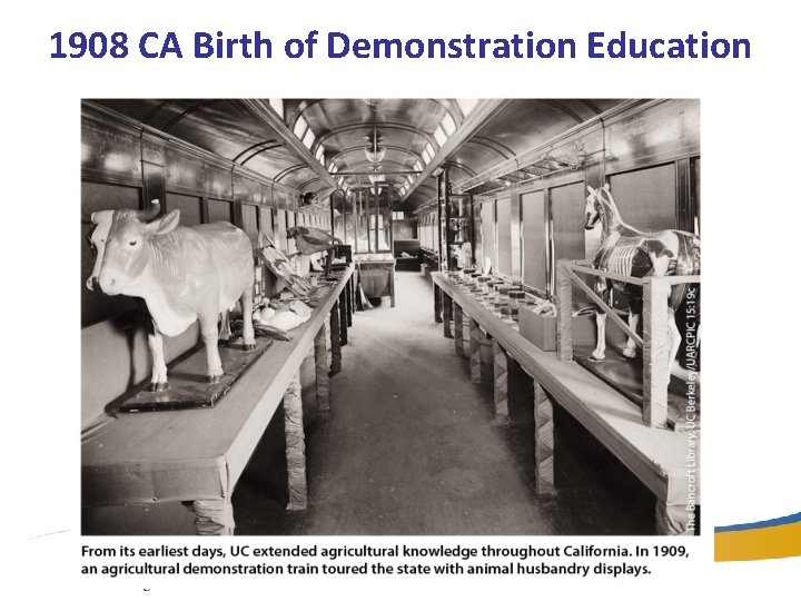 1908 CA Birth of Demonstration Education 