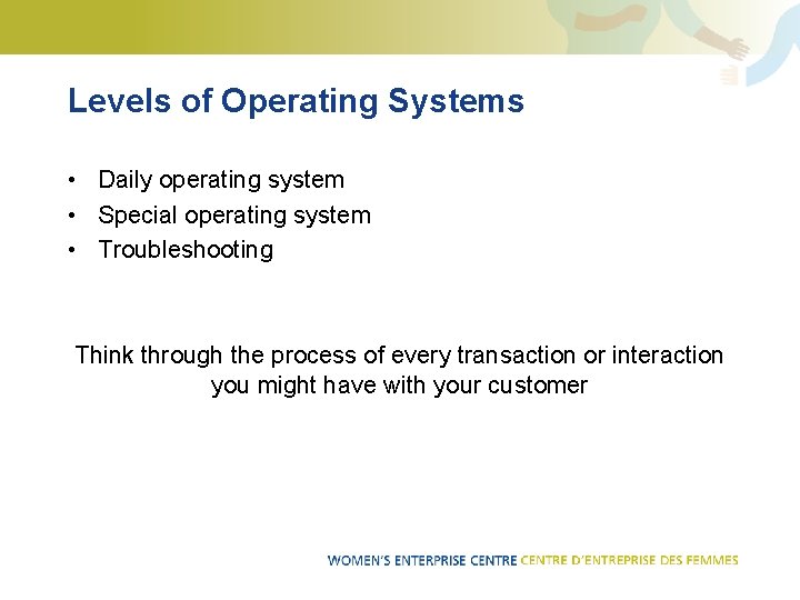 Levels of Operating Systems • Daily operating system • Special operating system • Troubleshooting