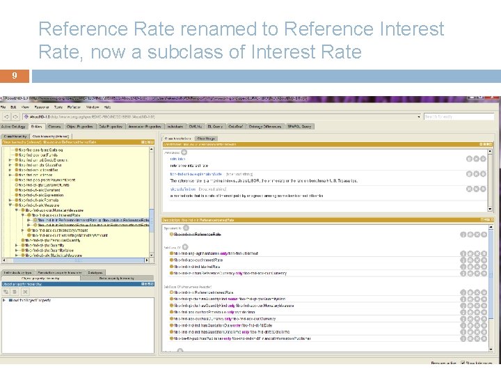 Reference Rate renamed to Reference Interest Rate, now a subclass of Interest Rate 9