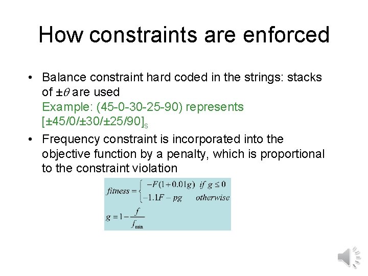 How constraints are enforced • Balance constraint hard coded in the strings: stacks of How constraints are enforced • Balance constraint hard coded in the strings: stacks of