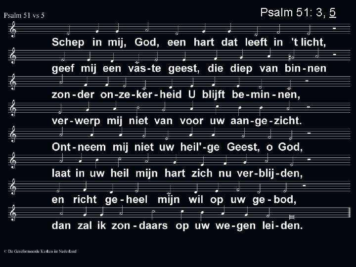 Psalm 51: 3, 5 