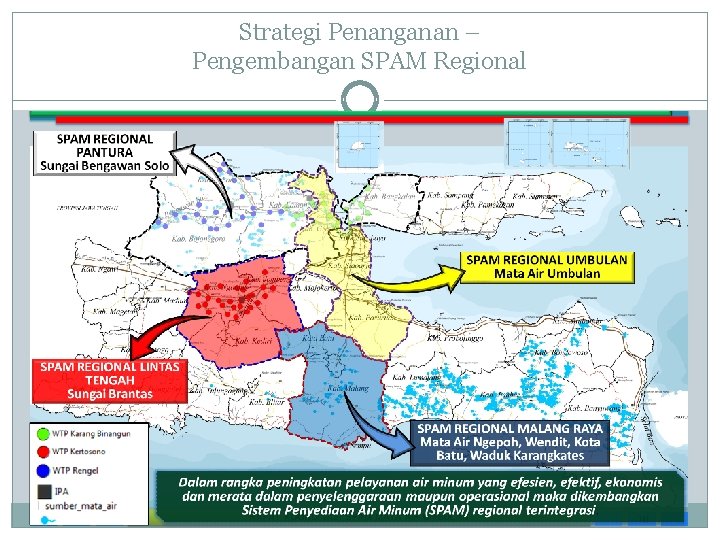 Strategi Penanganan – Pengembangan SPAM Regional 