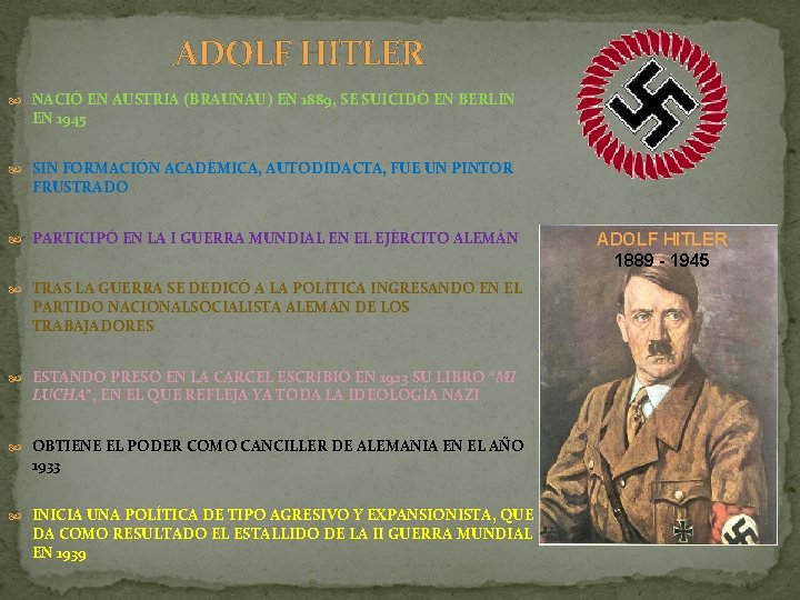 UNAI BUJN LLAMAS 1BACH A NAZISMO EL NAZISMO