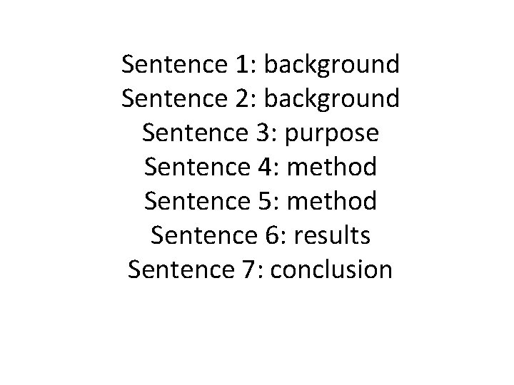 Sentence 1: background Sentence 2: background Sentence 3: purpose Sentence 4: method Sentence 5: