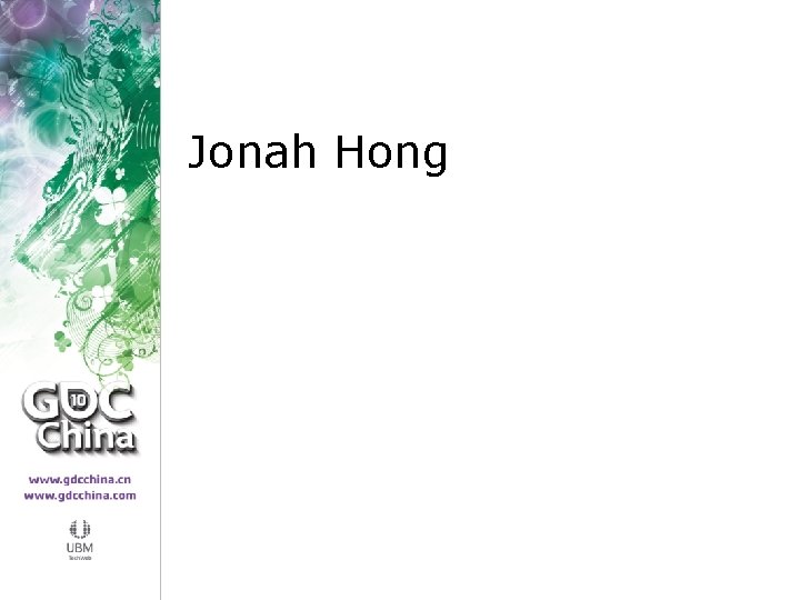 Jonah Hong 