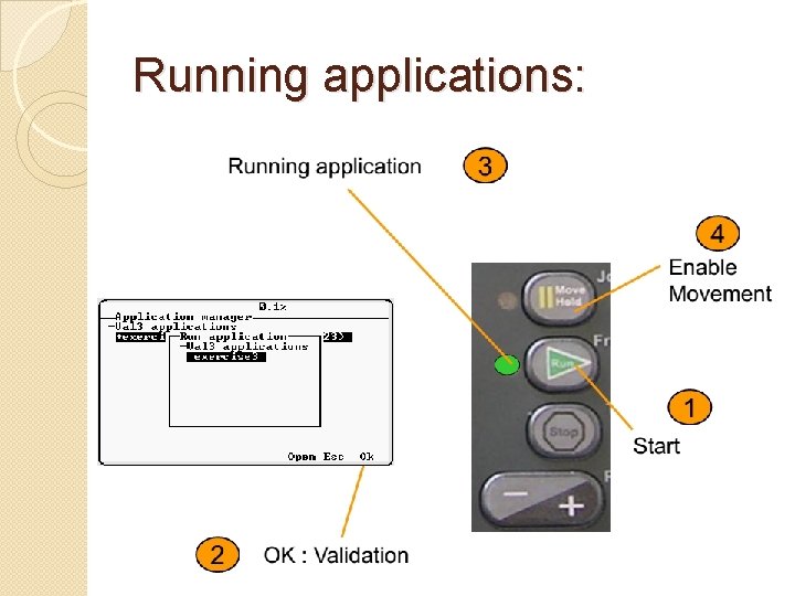 Running applications: 