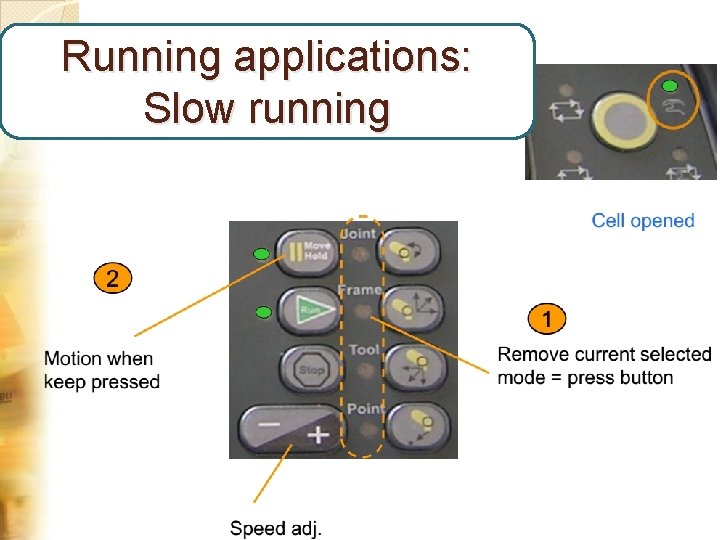 Running applications: Slow running 