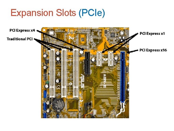 Expansion Slots (PCIe) 