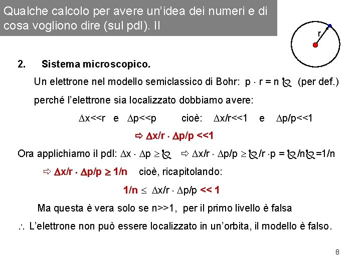 Qualche calcolo per avere un’idea dei numeri e di cosa vogliono dire (sul pd.