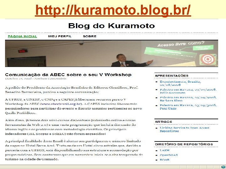 http: //kuramoto. blog. br/ 