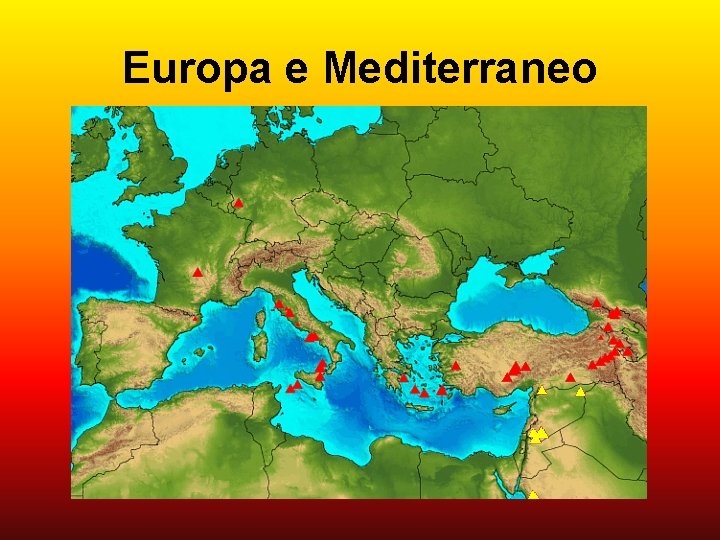 Europa e Mediterraneo 