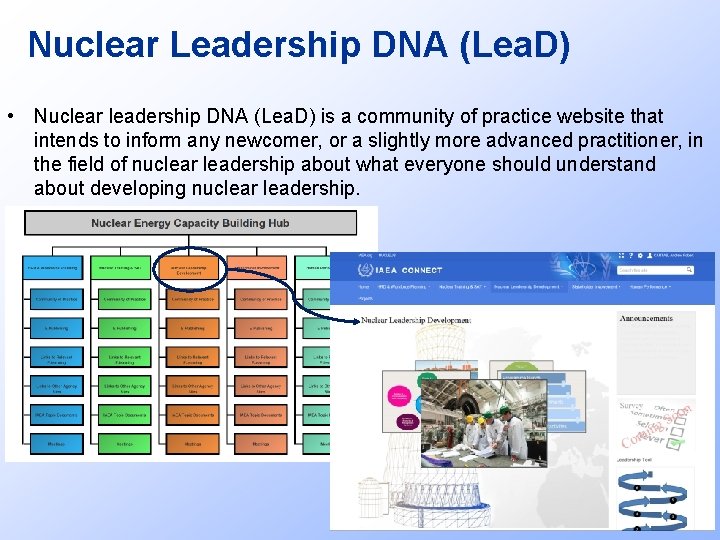 Nuclear Leadership DNA (Lea. D) • Nuclear leadership DNA (Lea. D) is a community