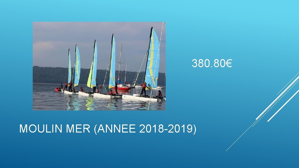 380. 80€ MOULIN MER (ANNEE 2018 -2019) 