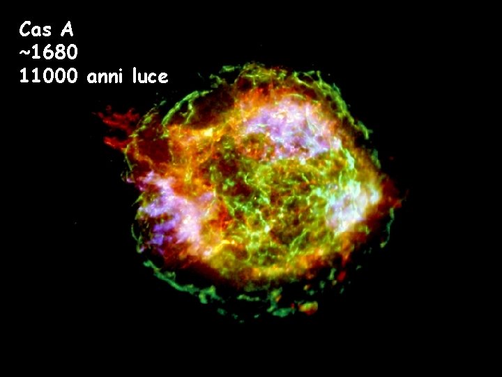 Cas A ~1680 11000 anni luce 