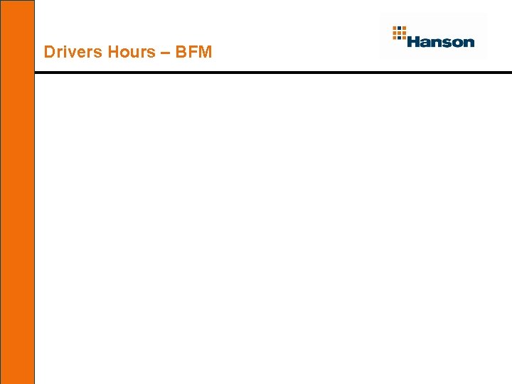 Drivers Hours – BFM 