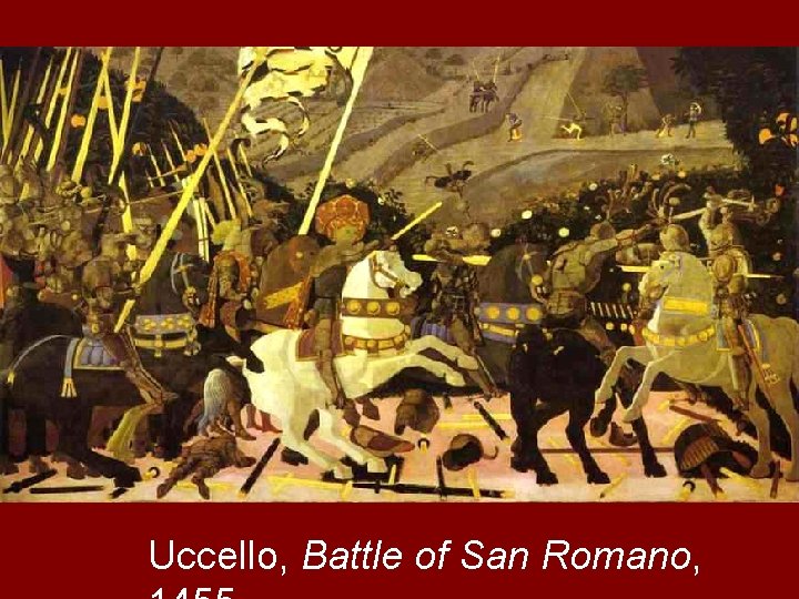 Uccello, Battle of San Romano, 