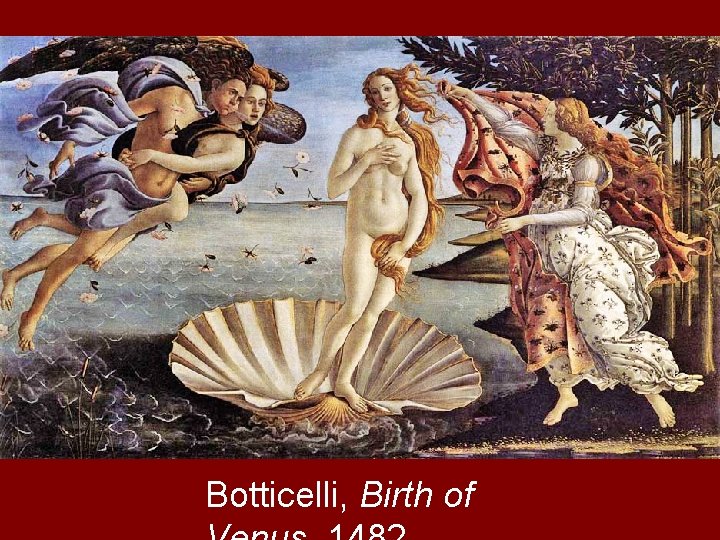 Botticelli, Birth of 