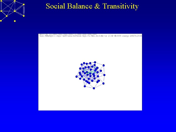 Social Balance & Transitivity 