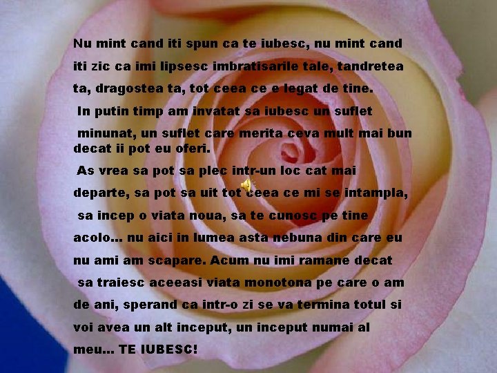 Nu mint cand iti spun ca te iubesc, nu mint cand iti zic ca Nu mint cand iti spun ca te iubesc, nu mint cand iti zic ca