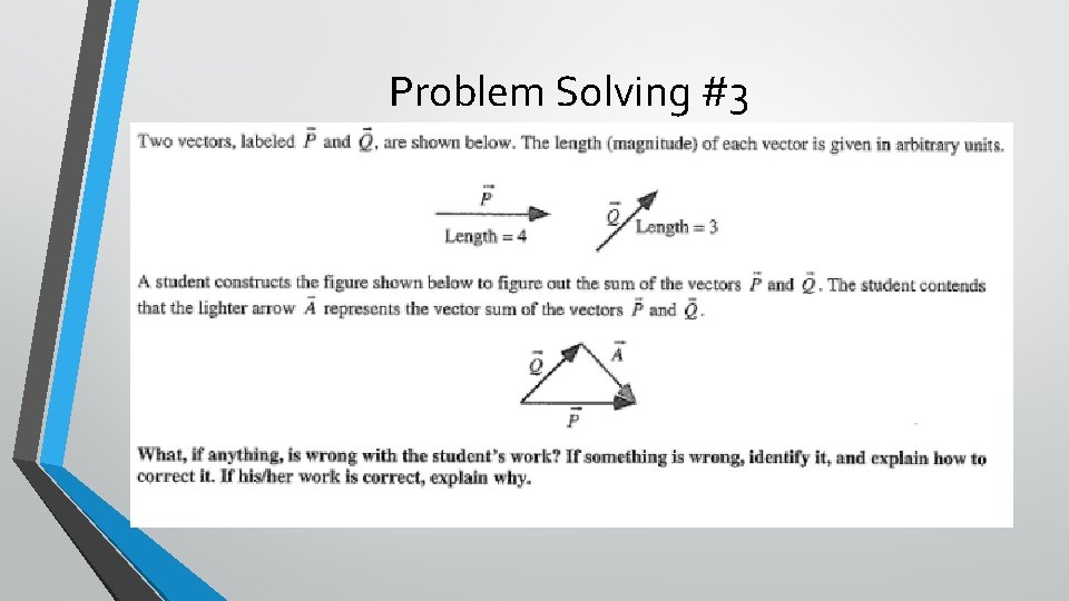 Problem Solving #3 
