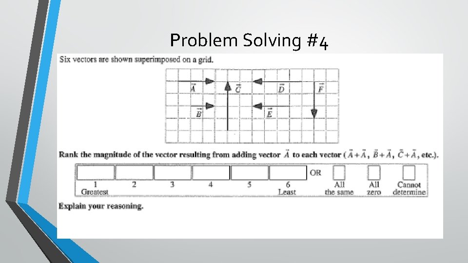 Problem Solving #4 