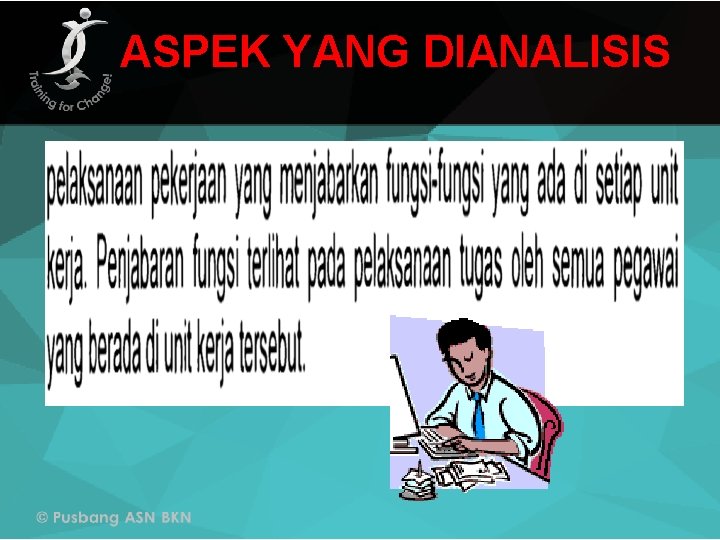 ASPEK YANG DIANALISIS 