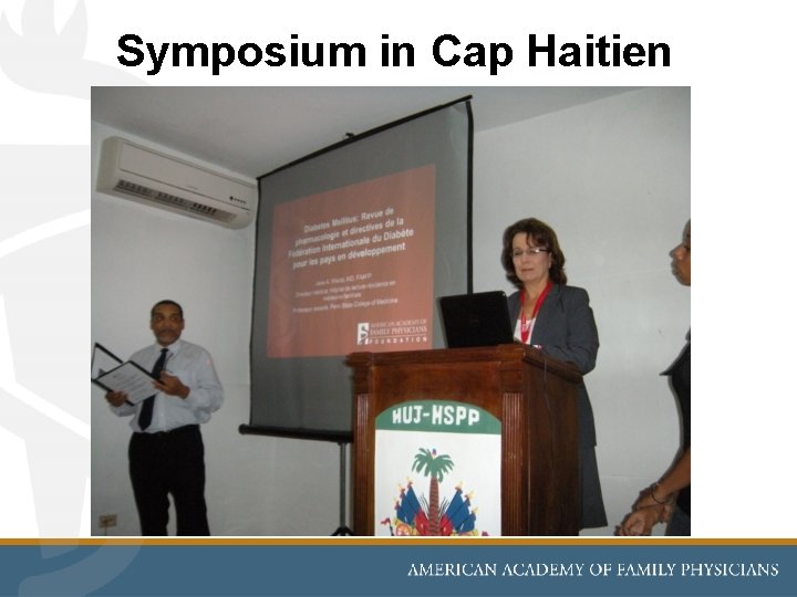 Symposium in Cap Haitien 