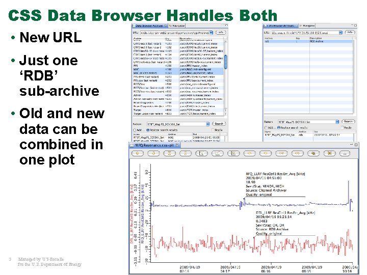 CSS Data Browser Handles Both • New URL • Just one ‘RDB’ sub-archive •