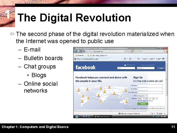 1 The Digital Revolution ï The second phase of the digital revolution materialized when