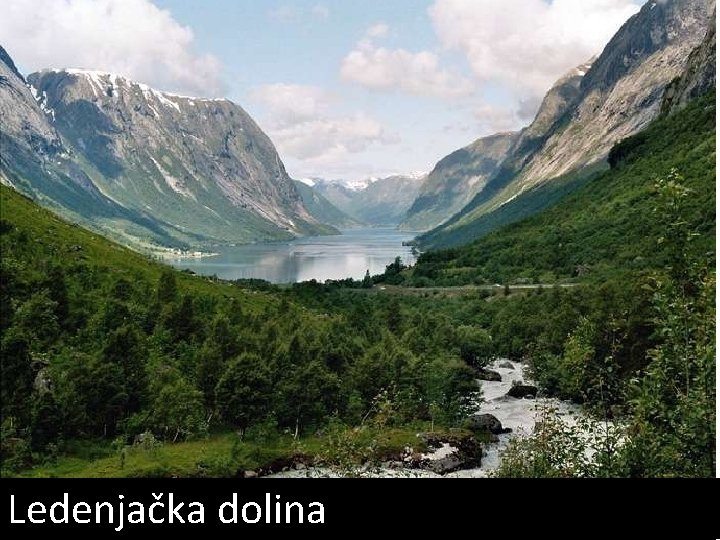 Ledenjačka dolina 