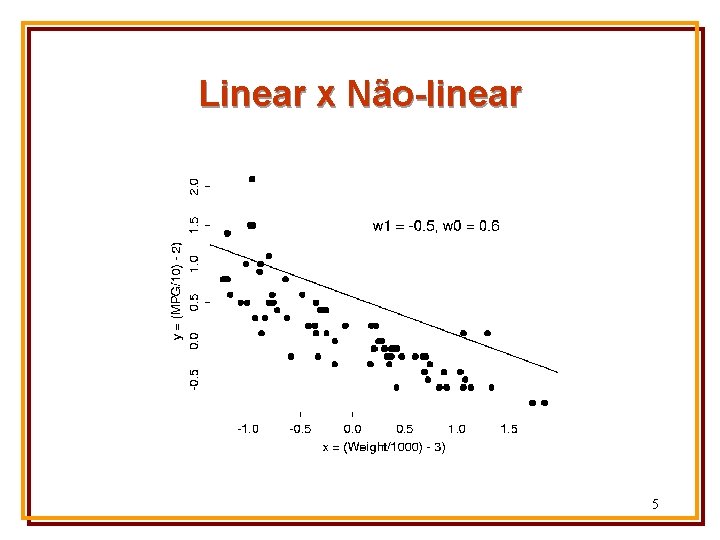 Linear x Não-linear 5 