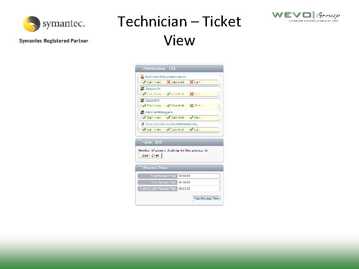 Technician – Ticket View 