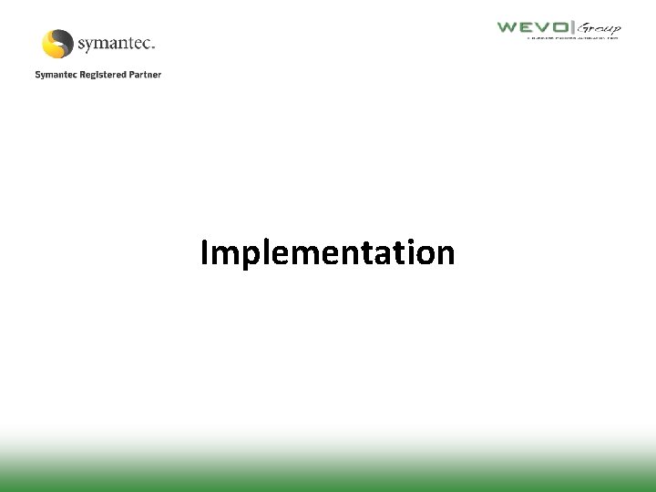 Implementation 