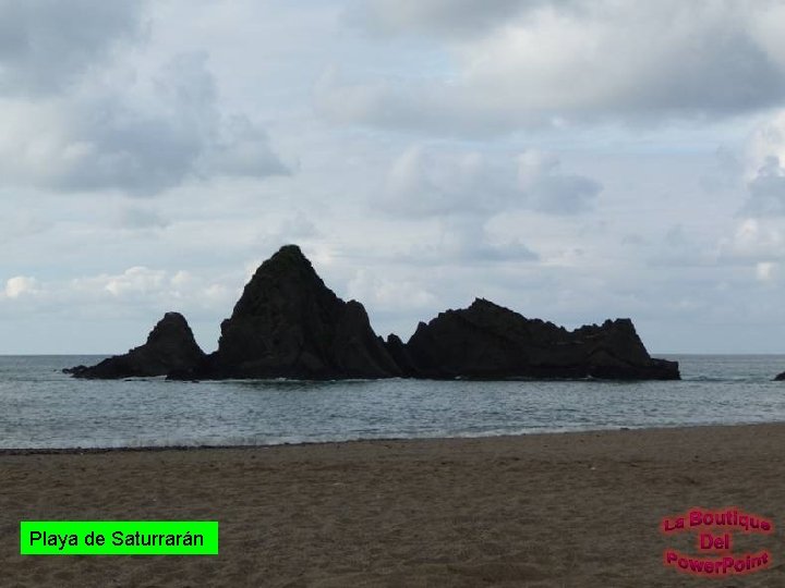 Playa de Saturrarán 