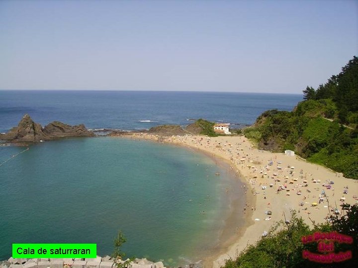 Cala de saturraran 