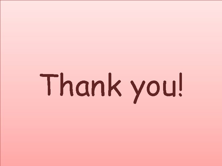Thank you! 