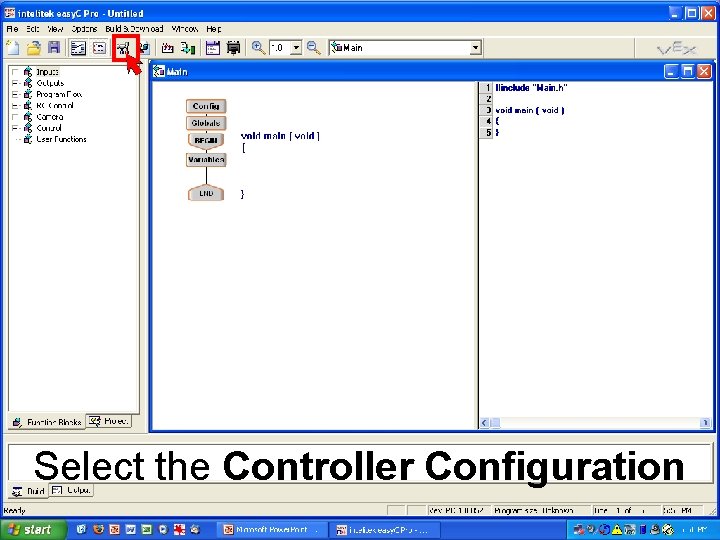 Select the Controller Configuration J. M. Gabrielse 