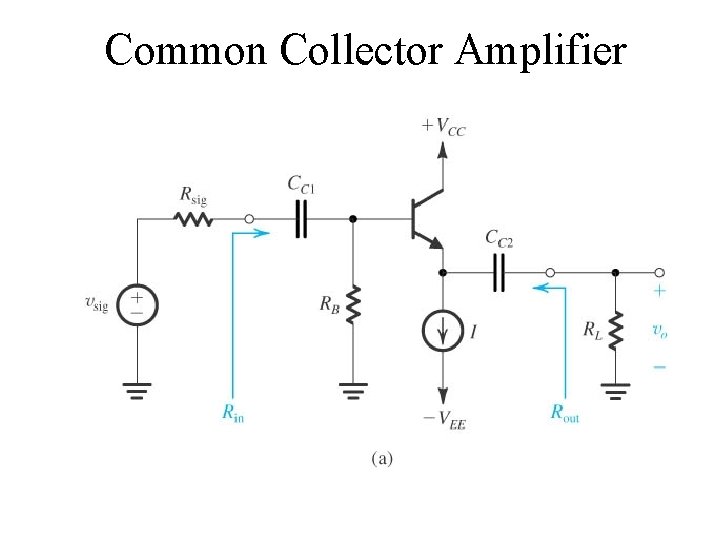 Common Collector Amplifier 