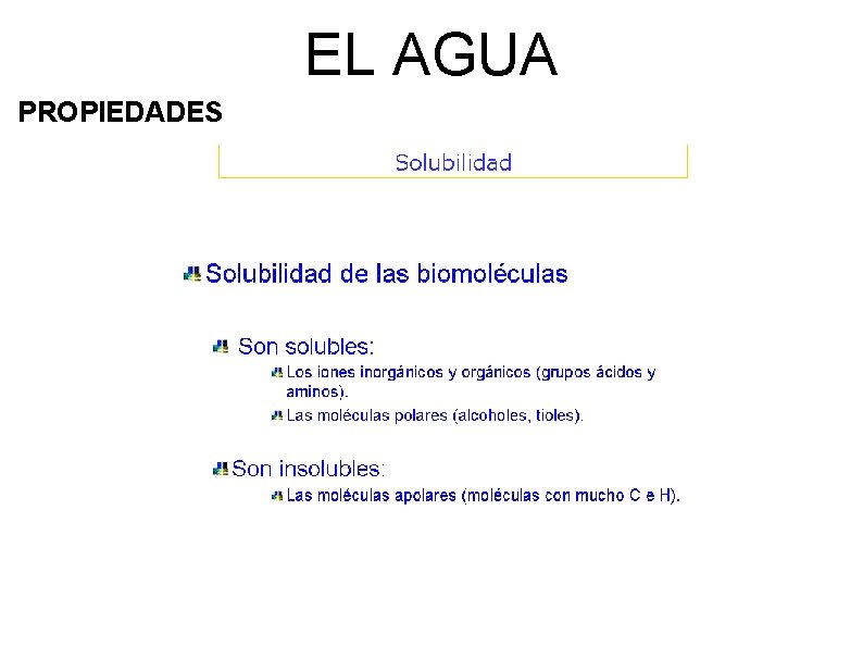 EL AGUA PROPIEDADES 