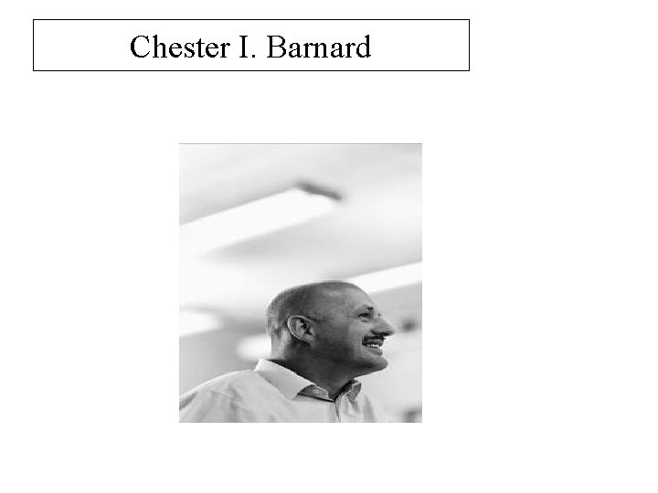 Chester I. Barnard 
