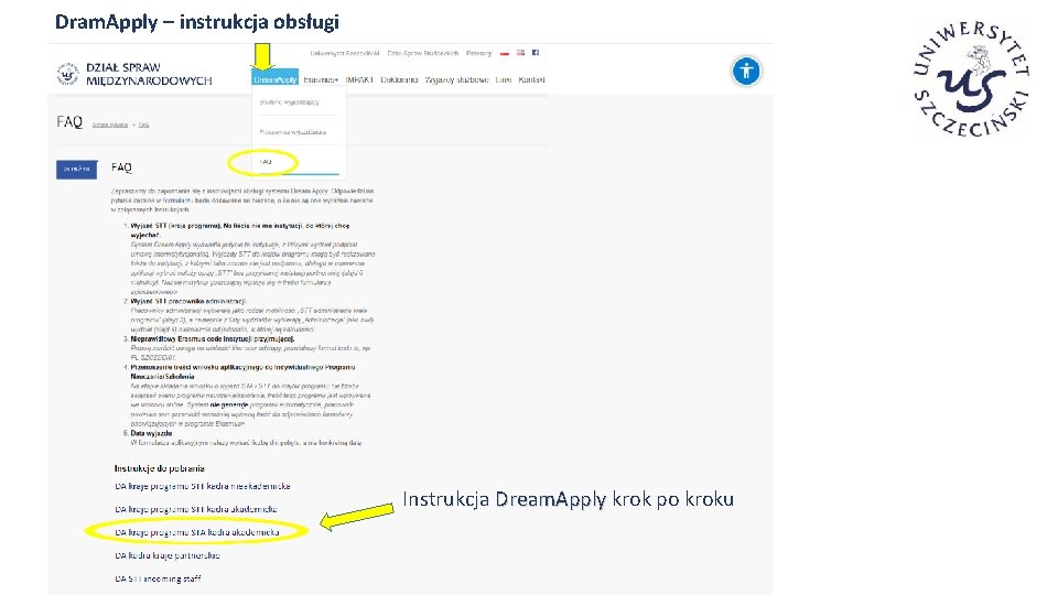 Dram. Apply – instrukcja obsługi Instrukcja Dream. Apply krok po kroku 